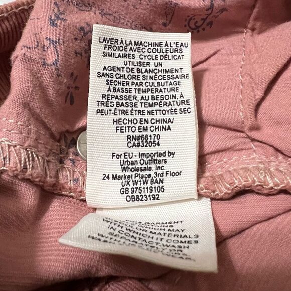 Free People Skinny Modern Mauve Pink Corduroy Pants OB823192 Size 29 - Picture 11 of 13